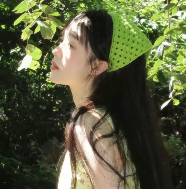 白色微笑
